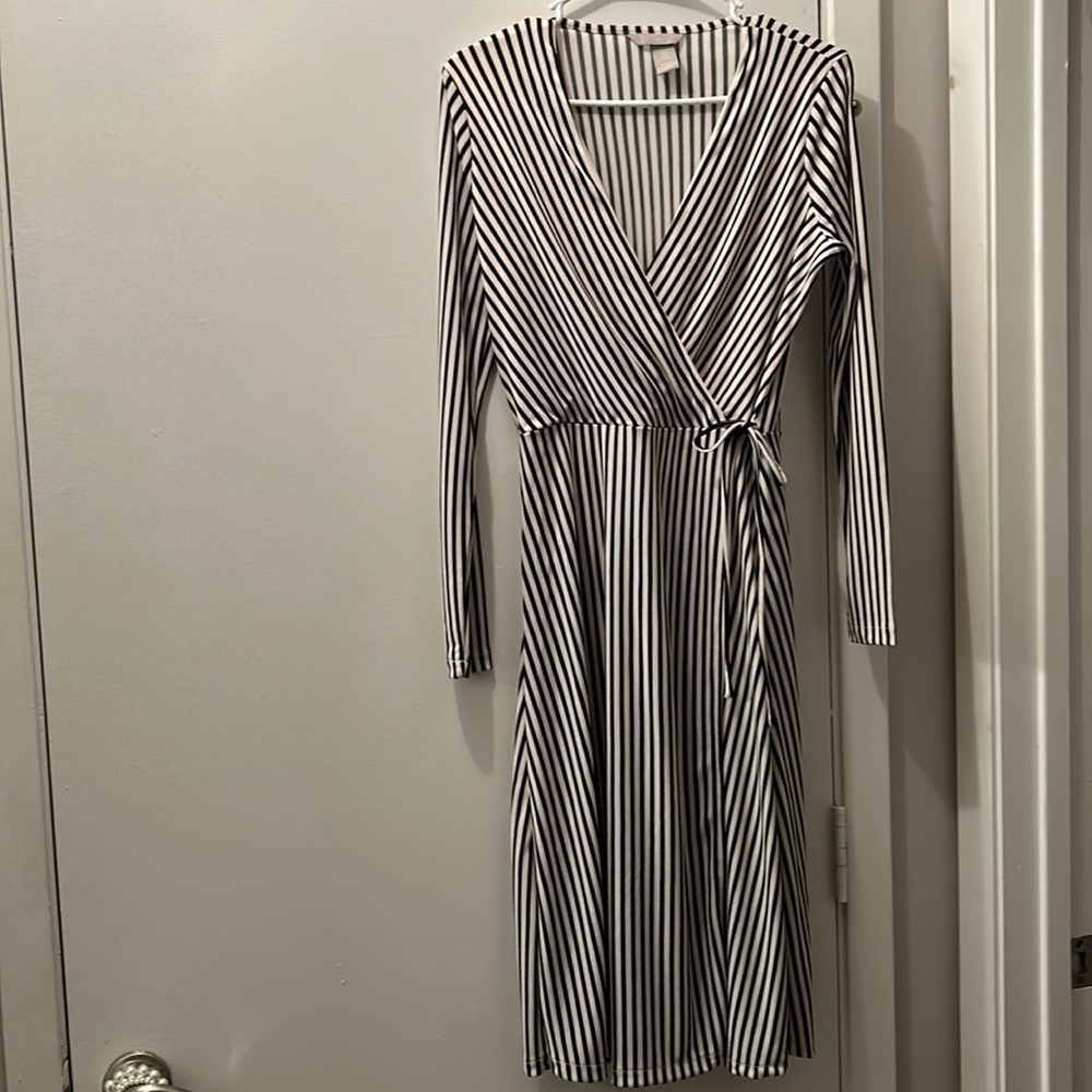 Flowy midi dress from h&m